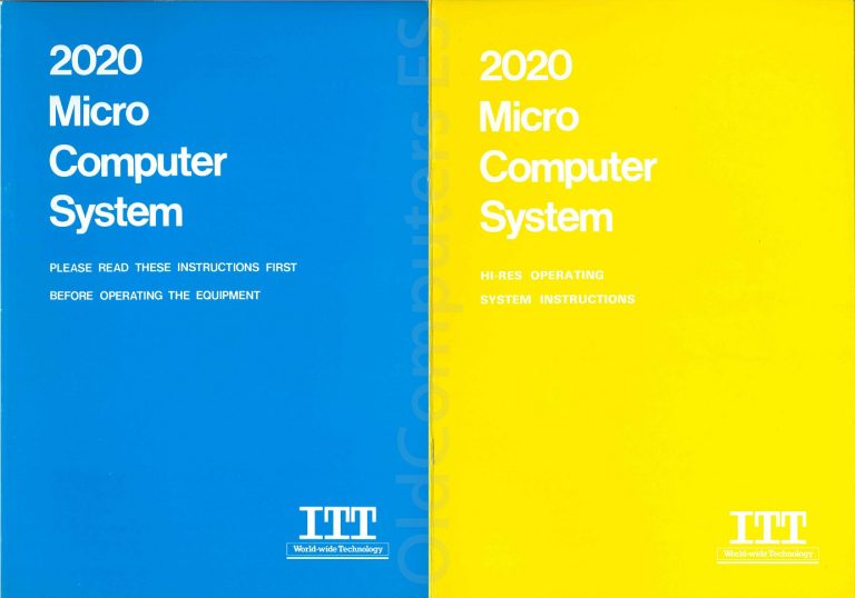 Lee más sobre el artículo Computer ITT 2020 Manuals