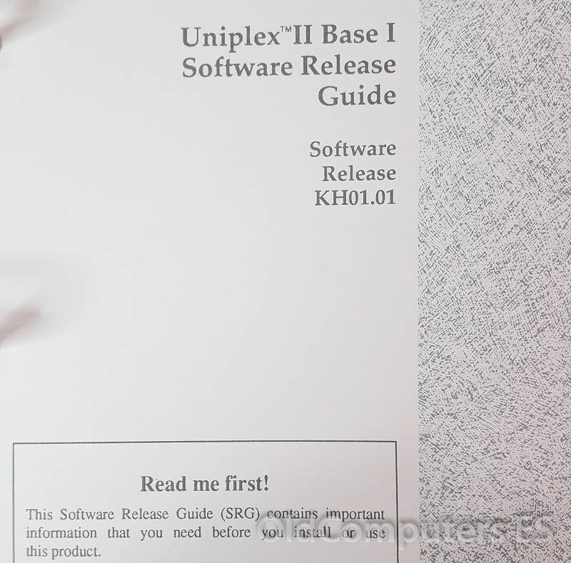 Uniplex II Base I KH01.01