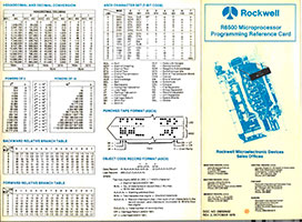 Programación microprocesador R6500
